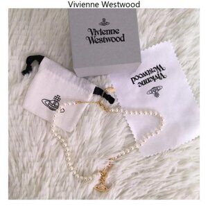 Vivienne westwood pearl orb bracelet
